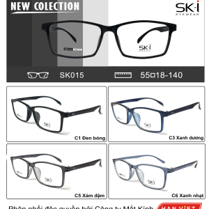 sk015 gọng nhựa dẻo