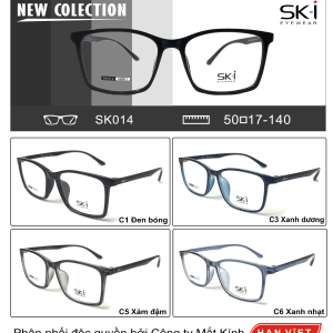 gọng kính nhựa dẻo sk014